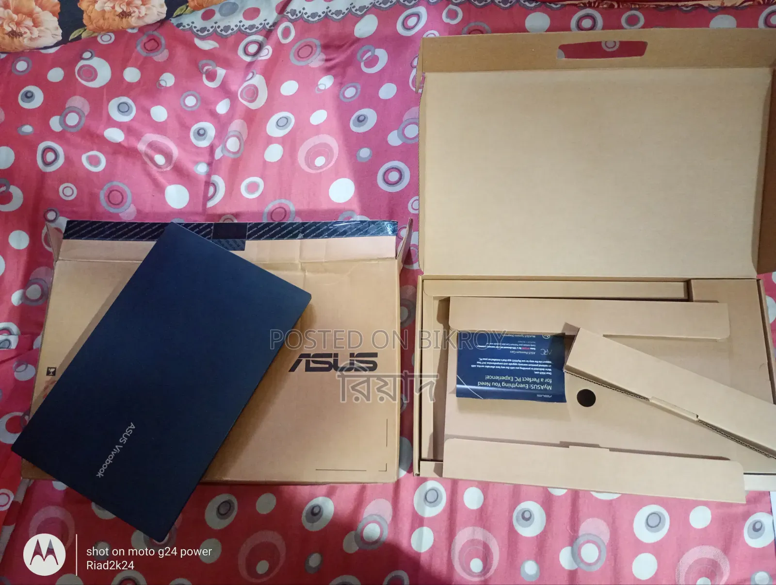Laptop Asus Vivobook 15 8GB Intel Core I3 SSD 512GB