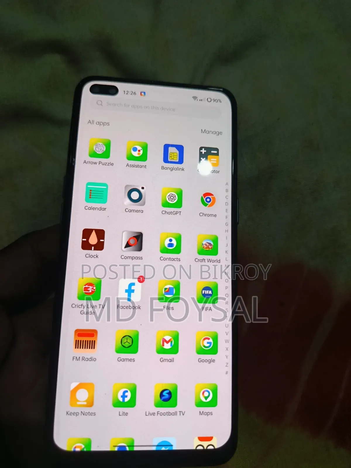 Oppo F17 Pro 128 GB Blue