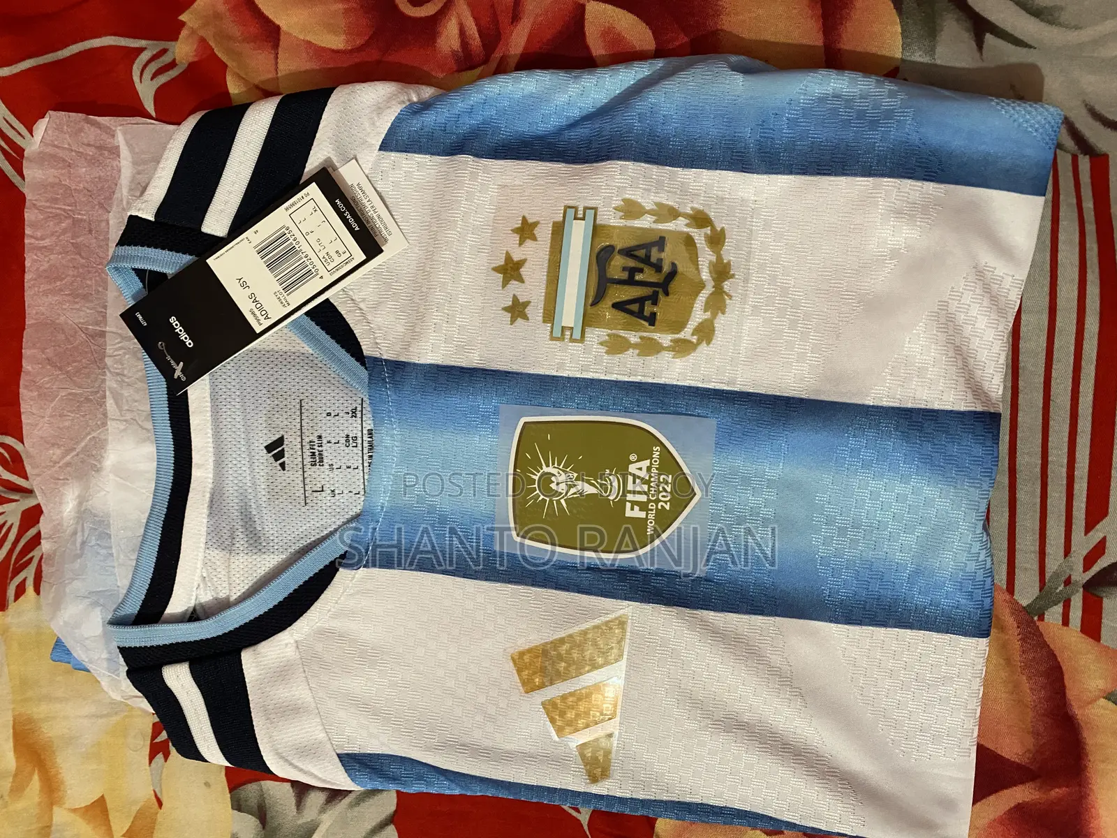 Argentina Home Player Edition Jersey 2026