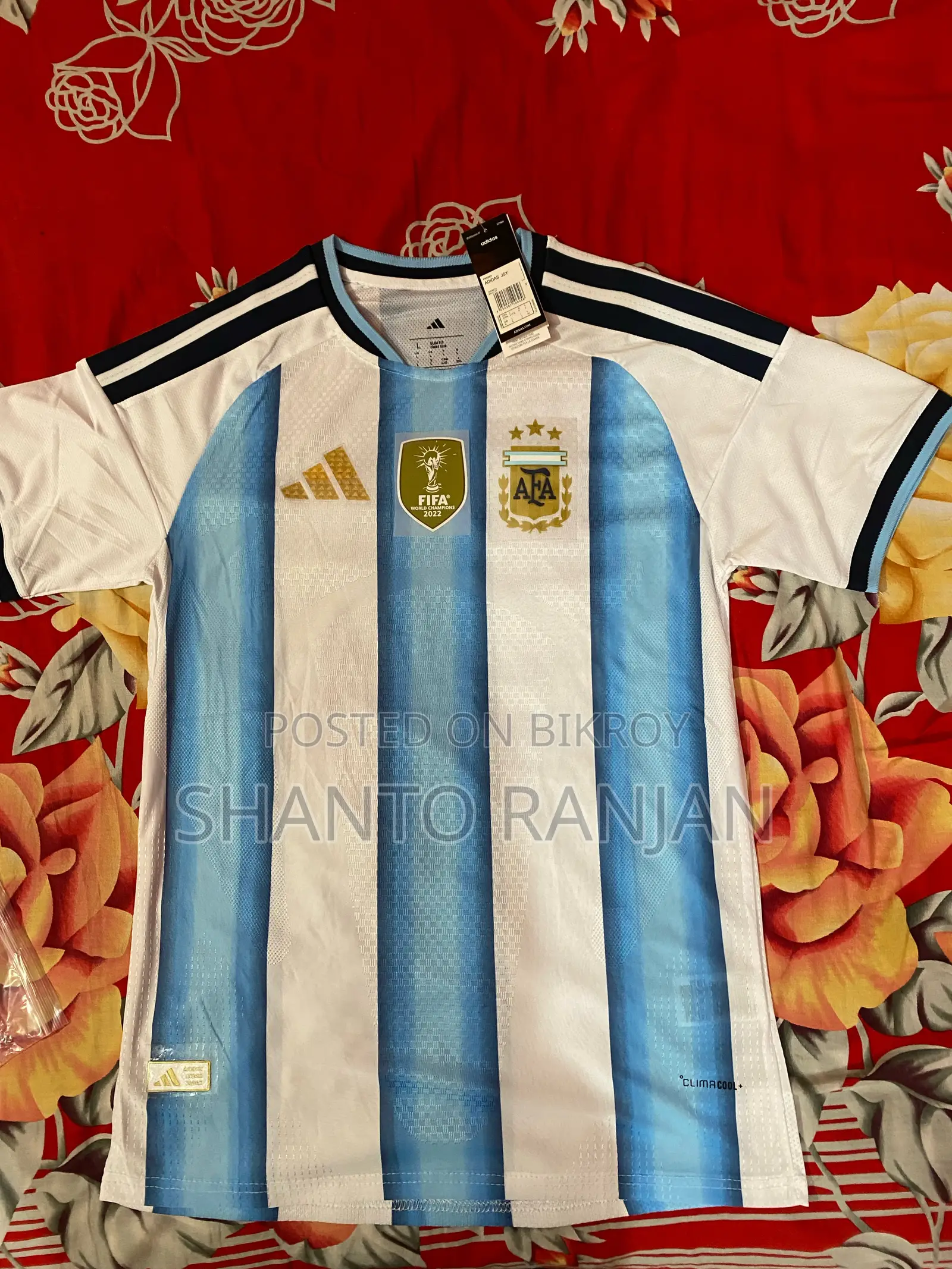 Argentina Home Player Edition Jersey 2026