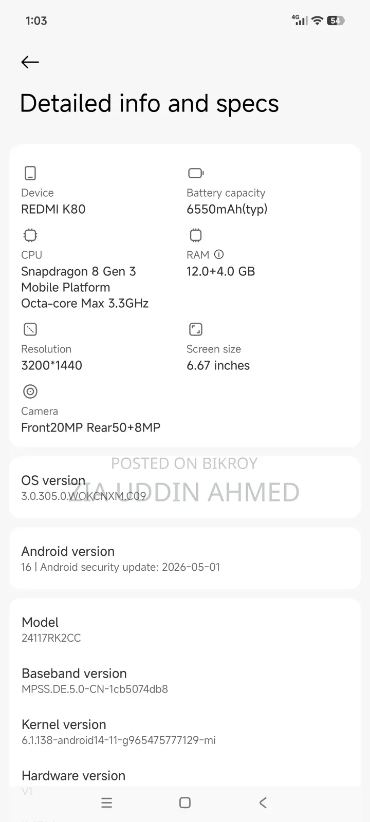 Xiaomi 256 GB Red