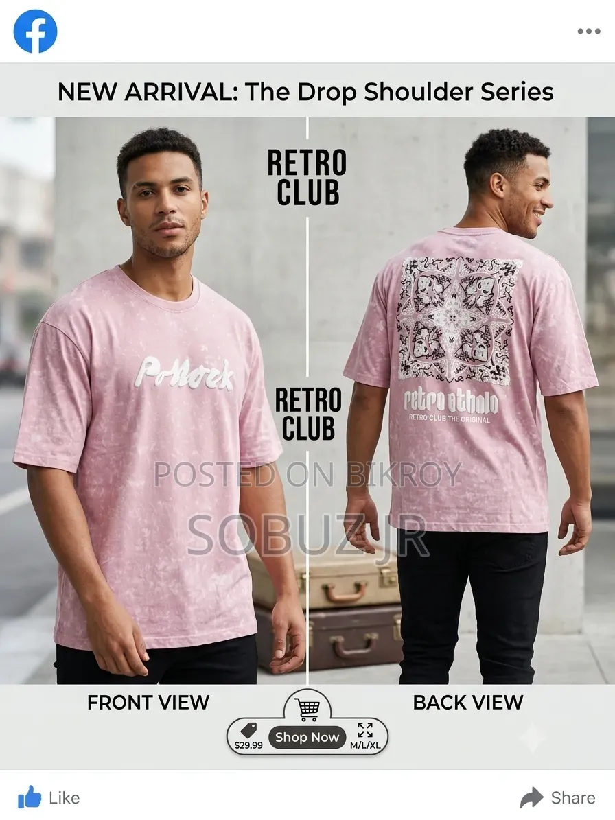 Drop Shoulder T Shirts