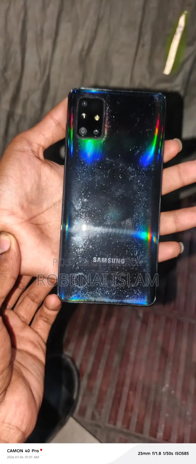 Samsung Galaxy A71 128 GB Black