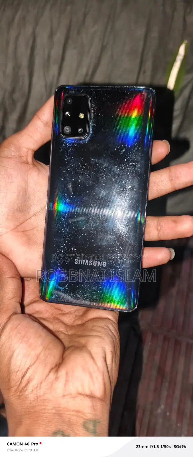 Samsung Galaxy A71 128 GB Black