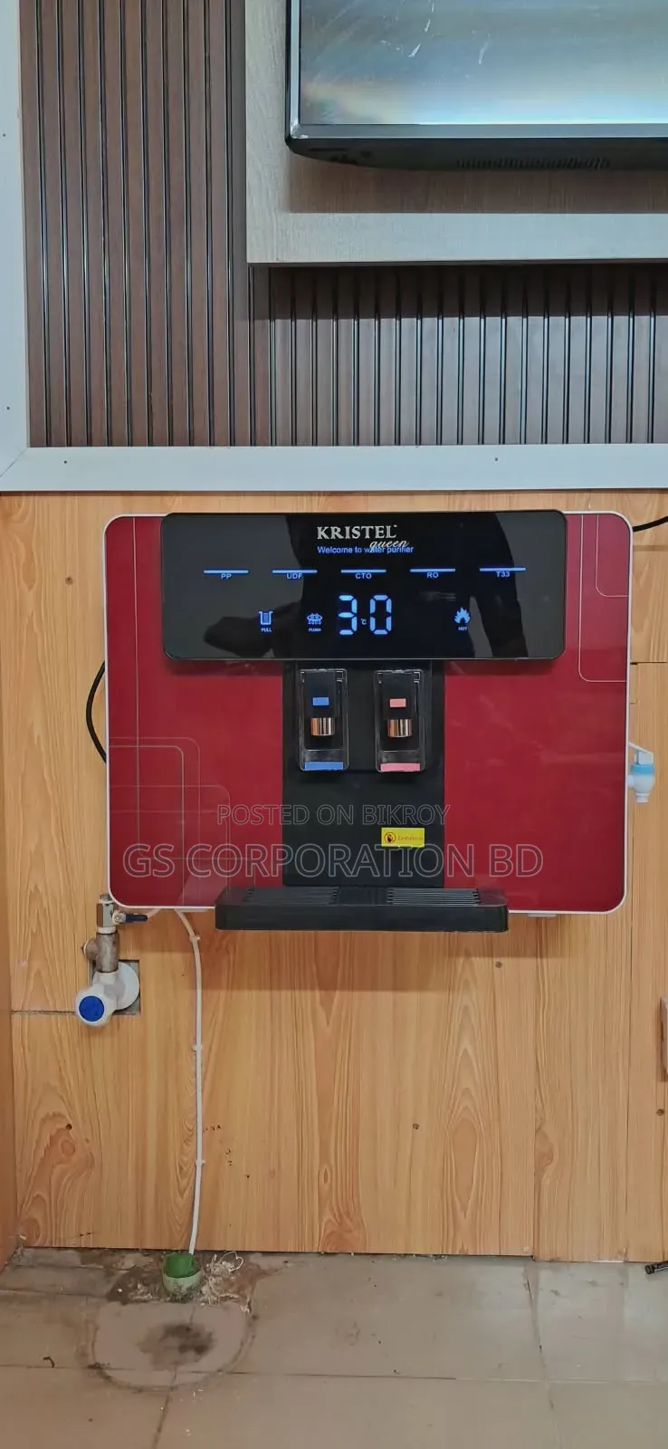 Krystal Queen Hot Cold Normal RO+UV Water Purifier