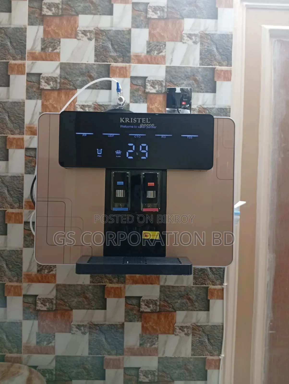 Krystal Queen Hot Cold Normal RO+UV Water Purifier