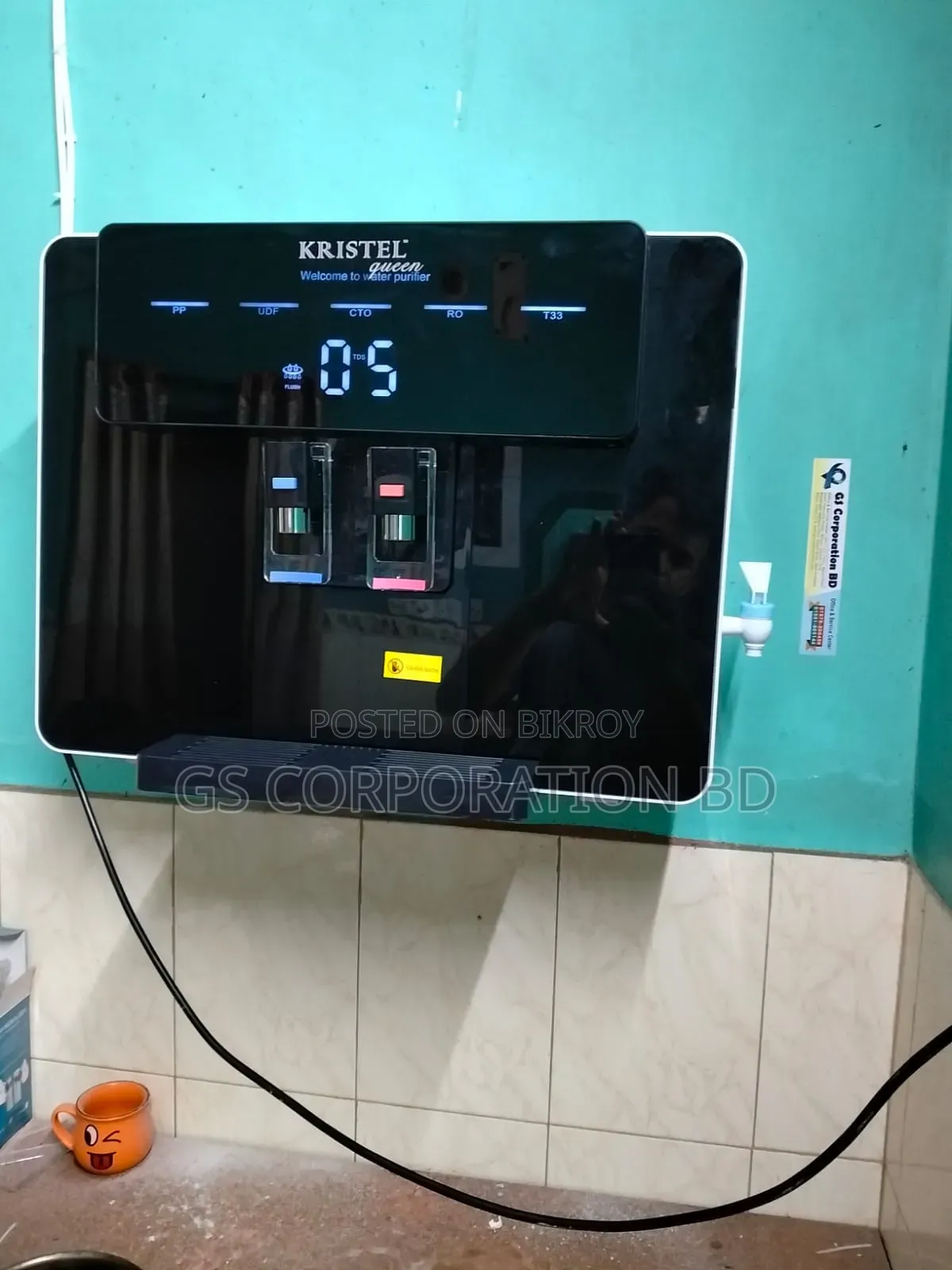 Krystal Queen Hot Cold Normal RO+UV Water Purifier
