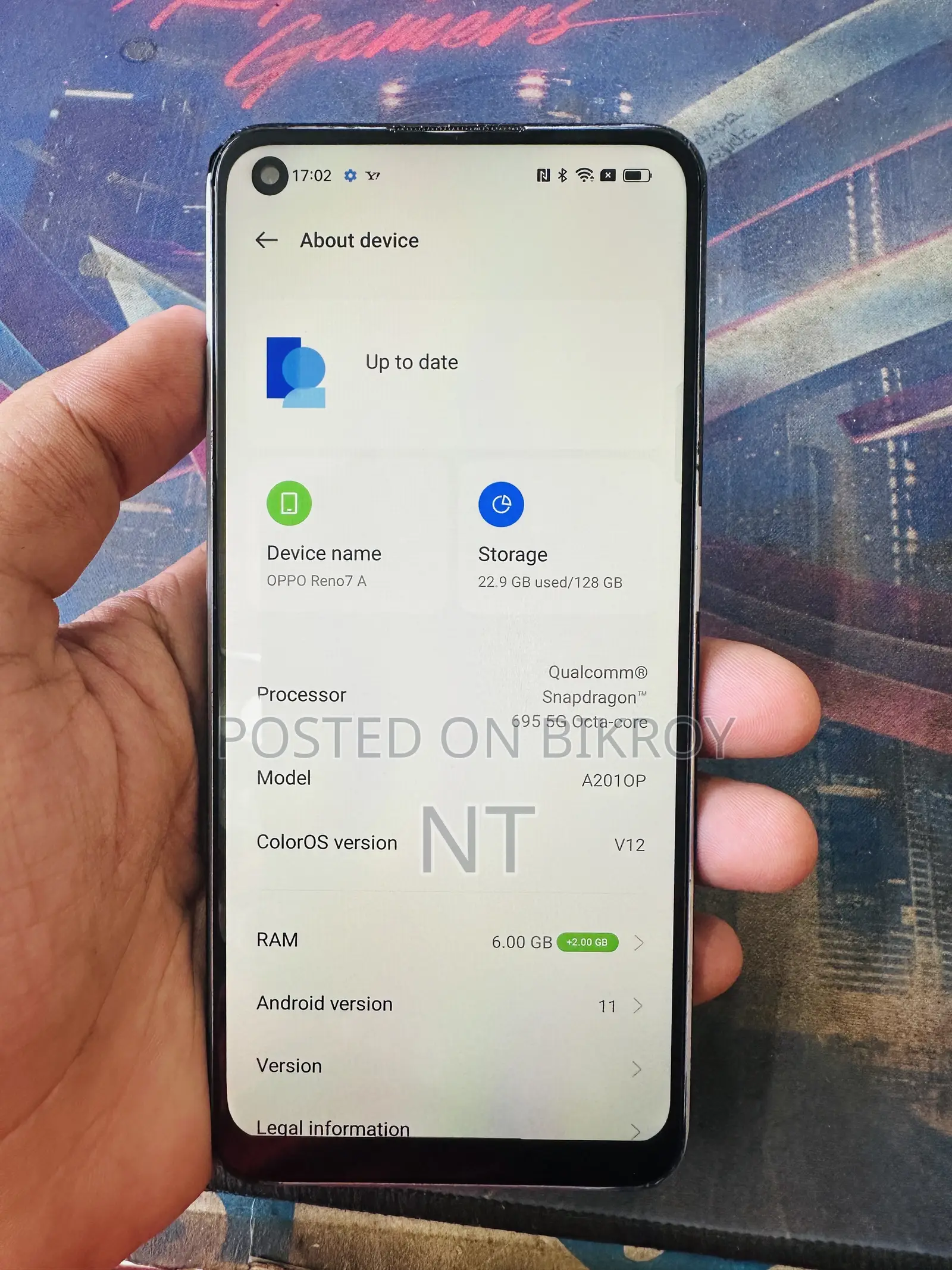 Oppo Reno 128 GB Black