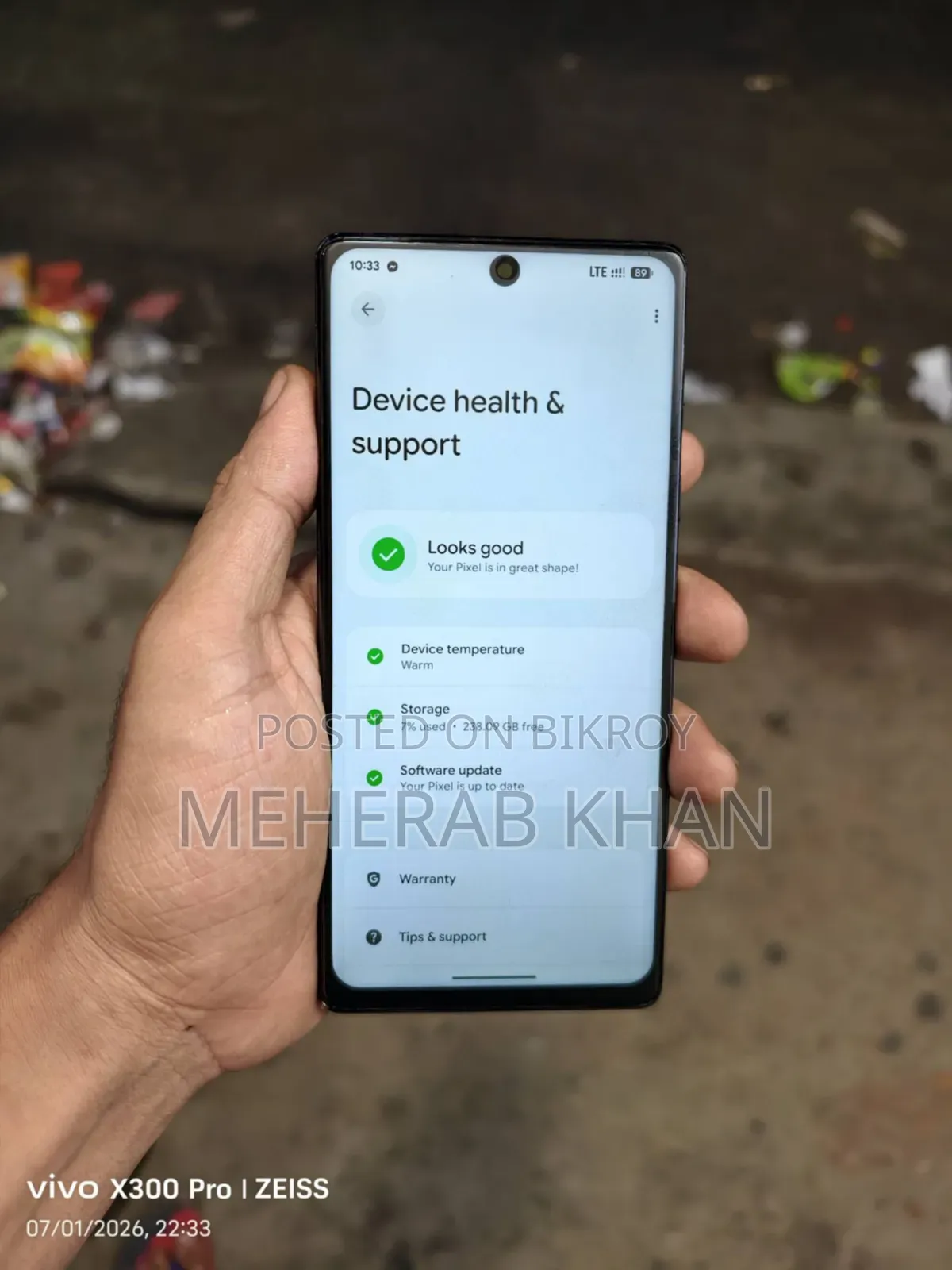 Google Pixel 6 Pro 256 GB Black