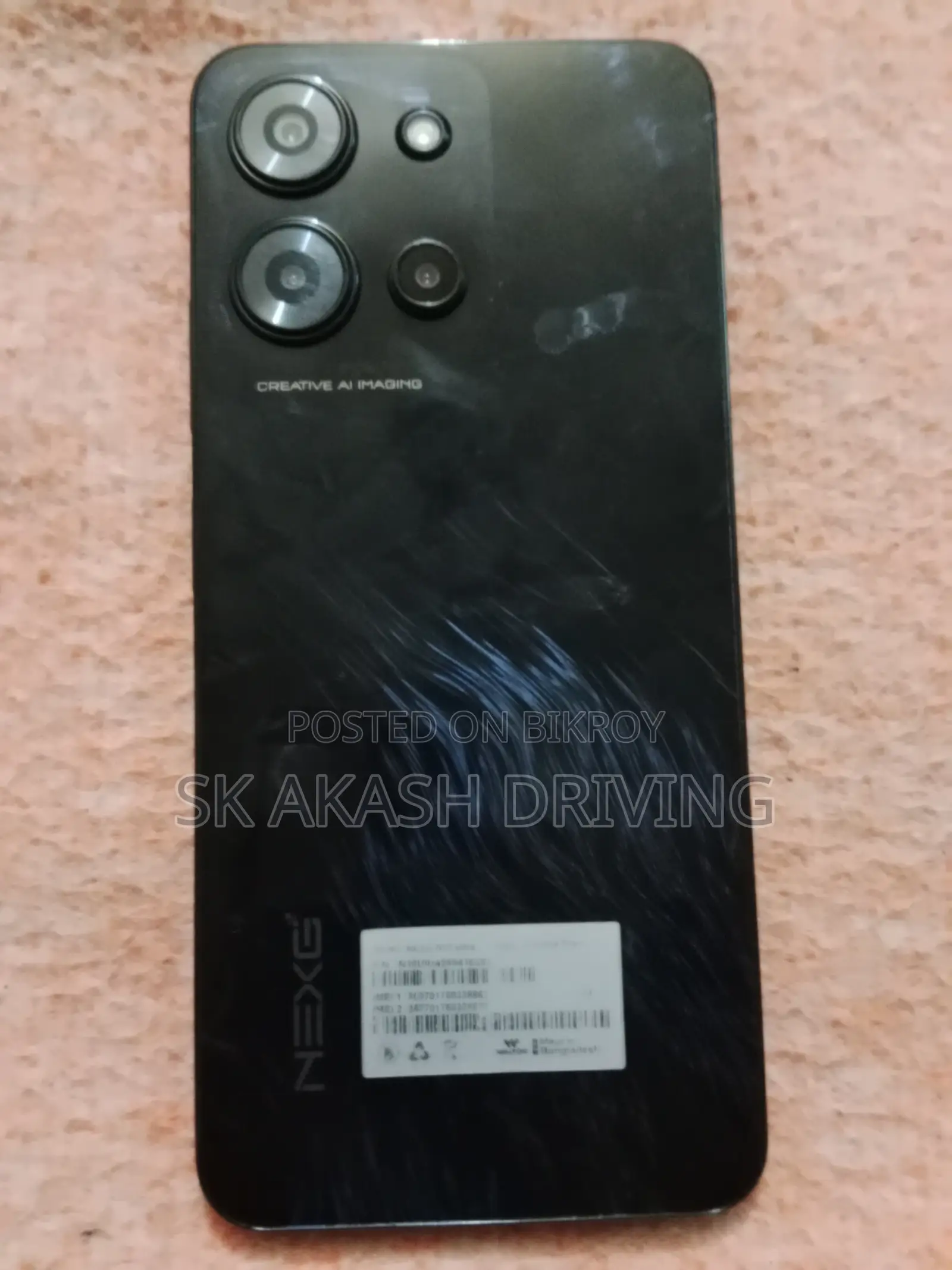 Walton NEXG N10 ULTRA 128 GB Black