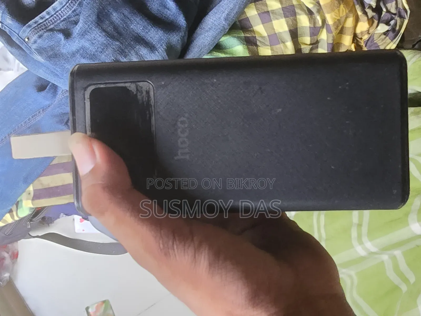 ৫০০০০ এমএএইচ পাওয়ার ব্যাংক, হোকো ব্র্যান্ড ২ মাস ব্যবহৃত, আর্থিক সমস্যা
