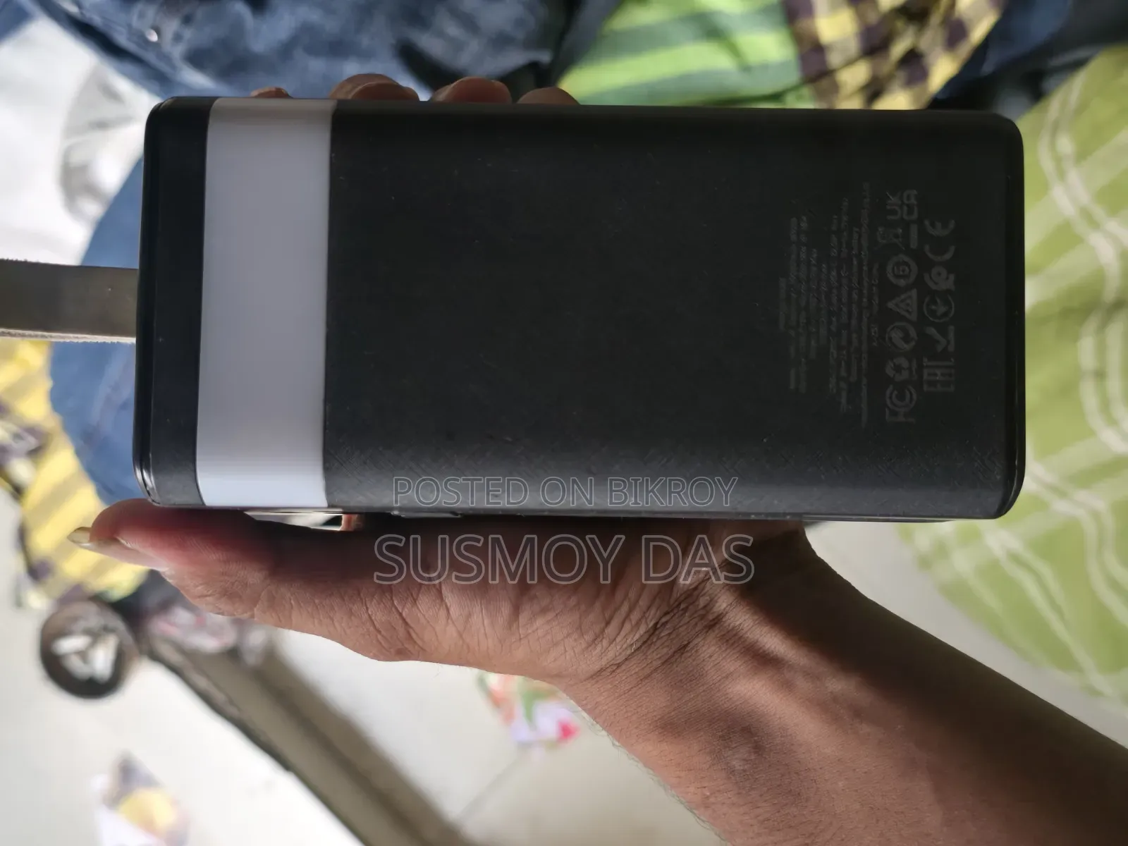৫০০০০ এমএএইচ পাওয়ার ব্যাংক, হোকো ব্র্যান্ড ২ মাস ব্যবহৃত, আর্থিক সমস্যা