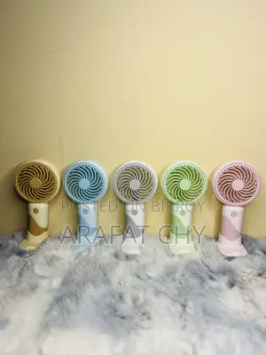 Soft Color Three Speed Small Fan