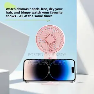 Soft Color Three Speed Small Fan