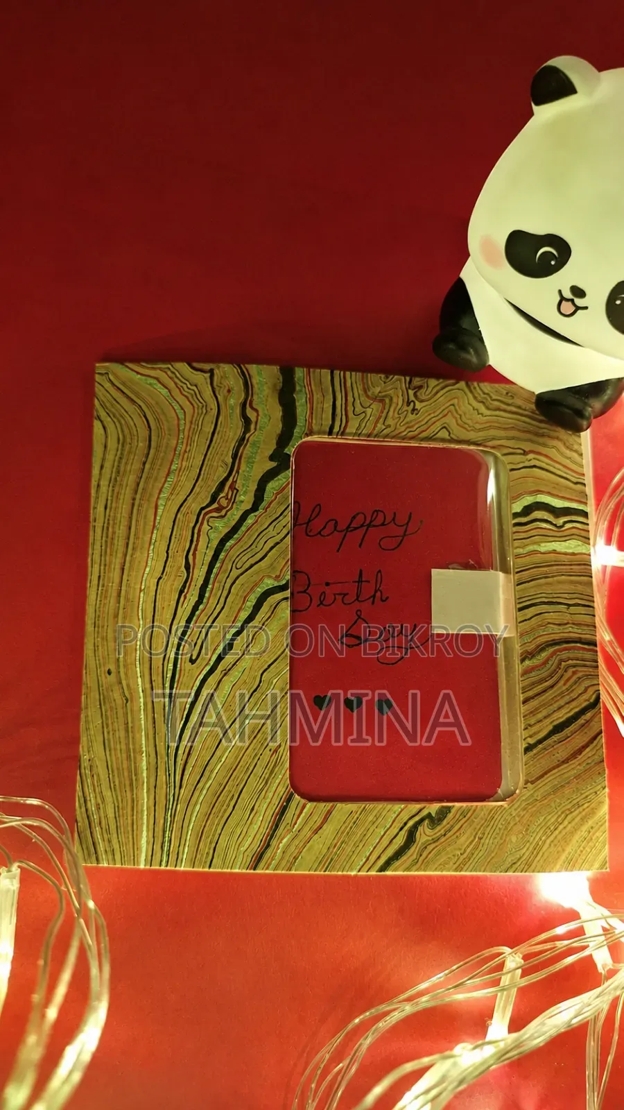 Handmade Customized Gift Card With Letter For Man & Woman (গিফট কার্ড)