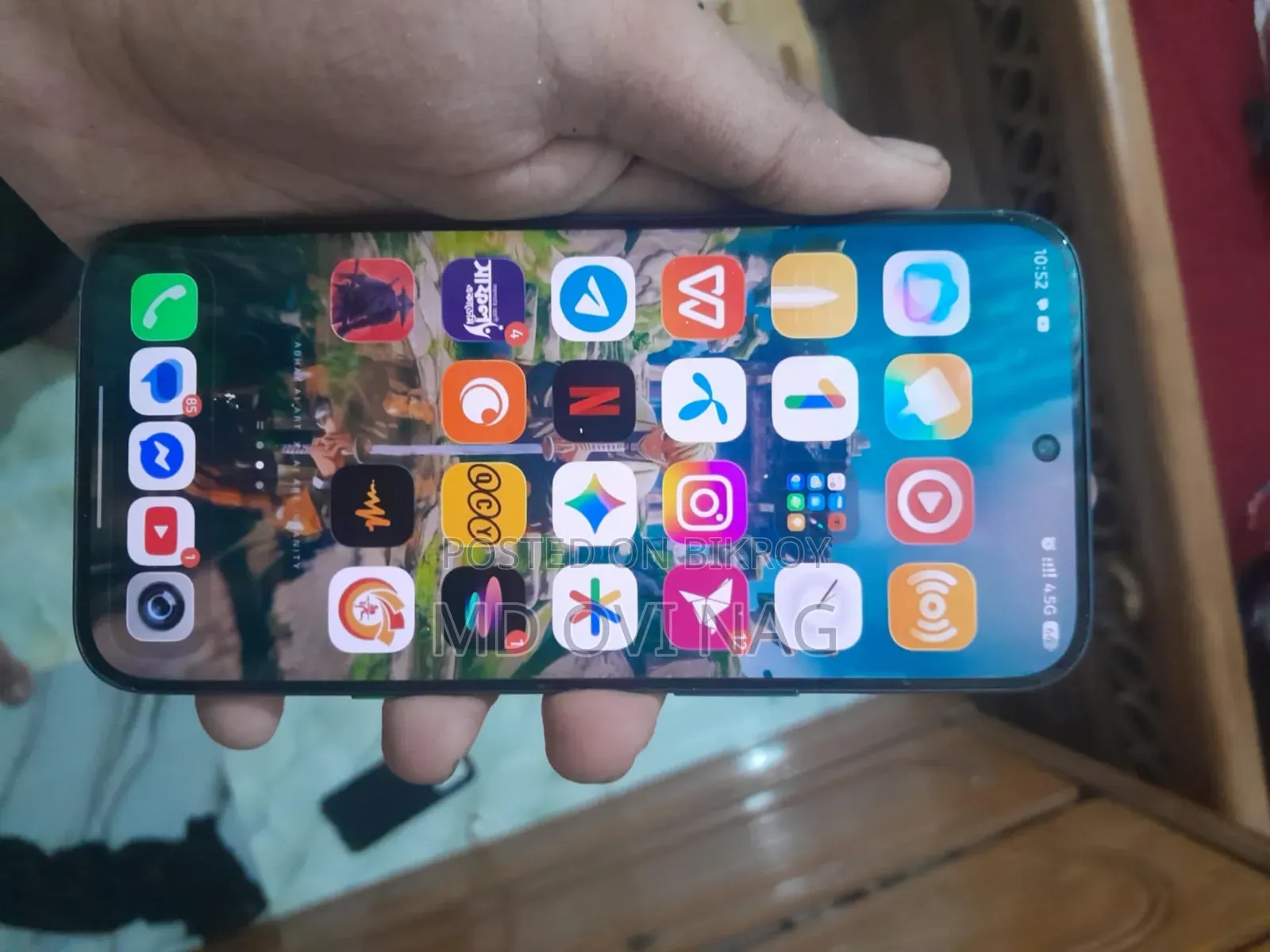Infinix Note Edge ২৫৬ জিবি নীল