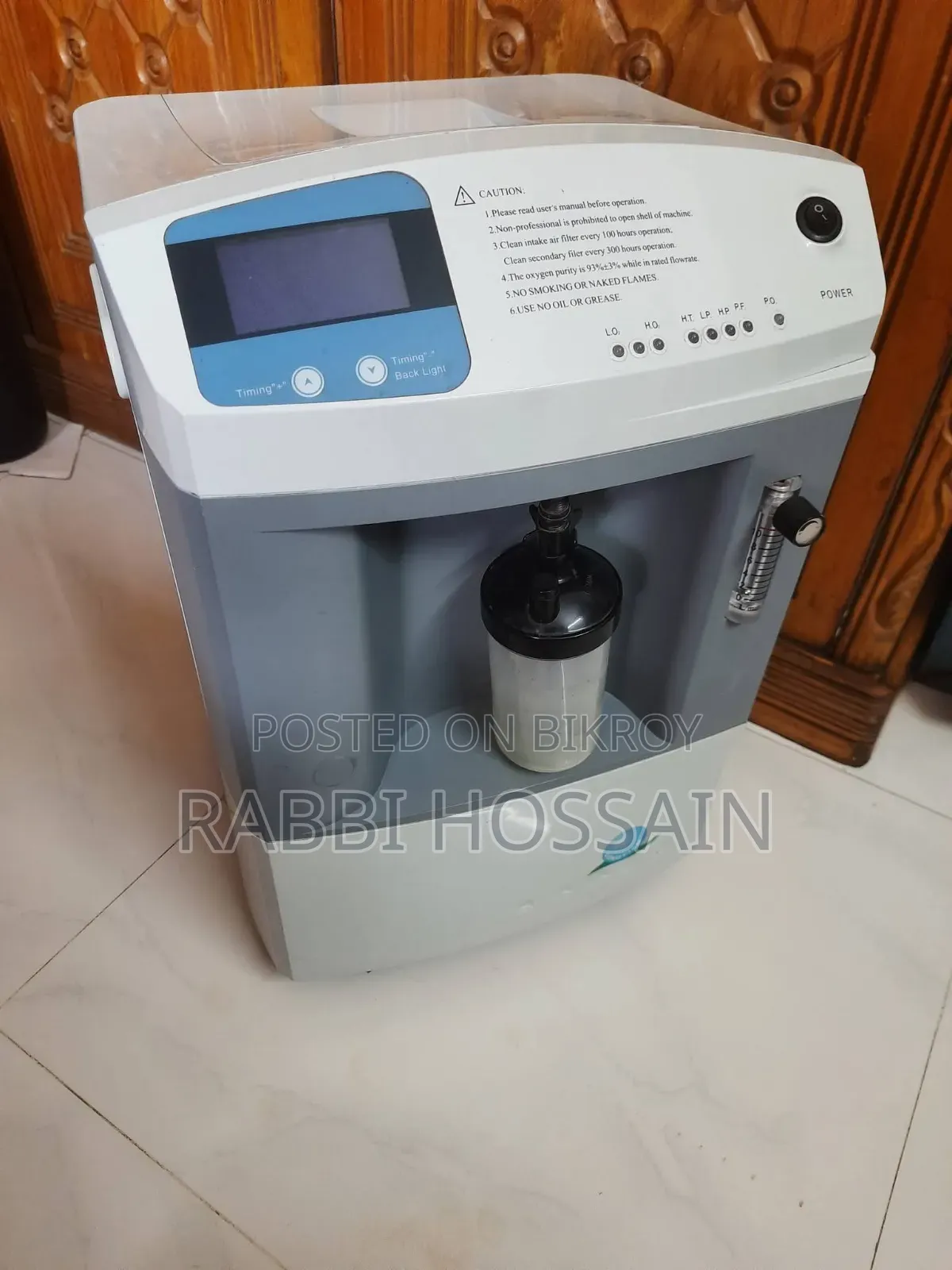 Longfian 10-liter Oxygen Concentrator
