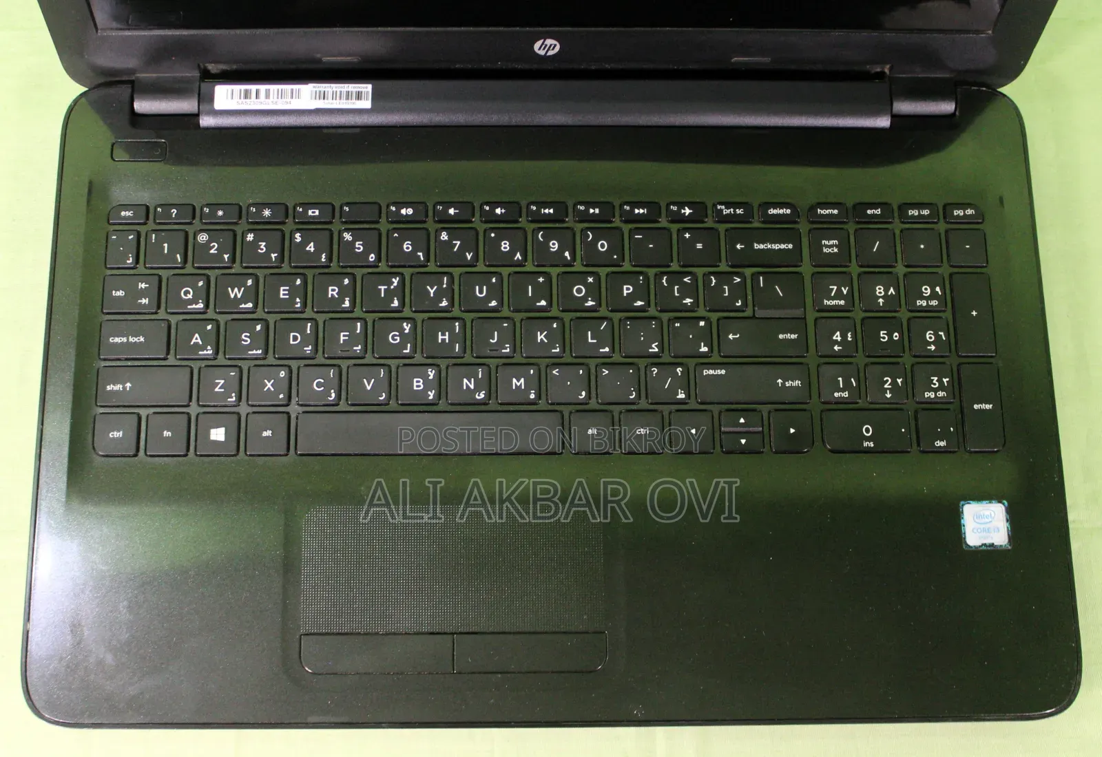 New Laptop HP 15s 8GB Intel Core i3 SSD 128GB