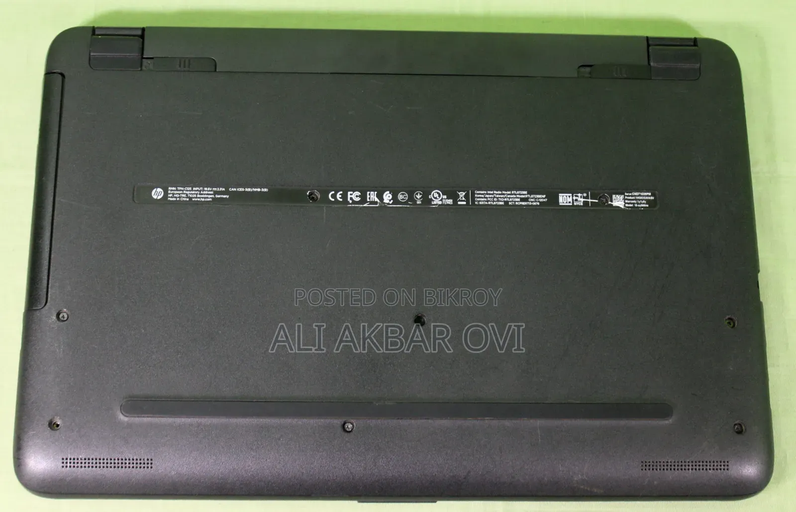 New Laptop HP 15s 8GB Intel Core i3 SSD 128GB
