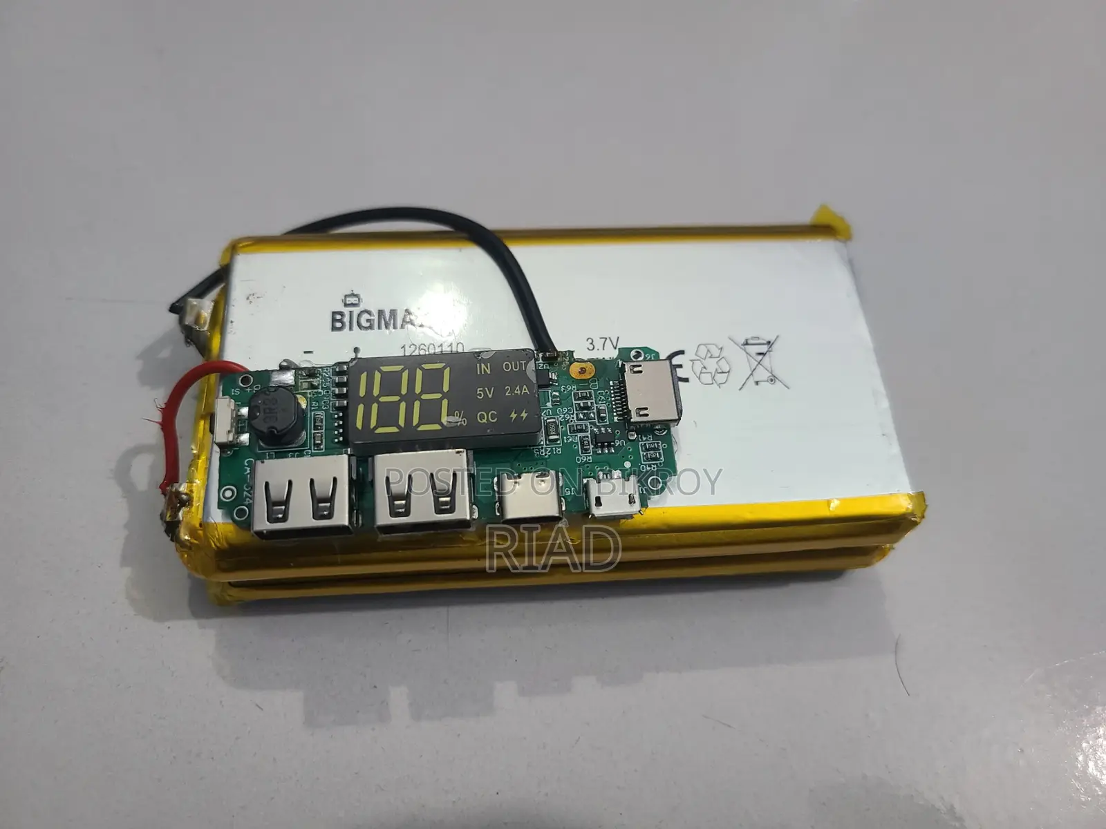 20000mh Fast Charging Power Bank | Led Display | Dual Usb | New