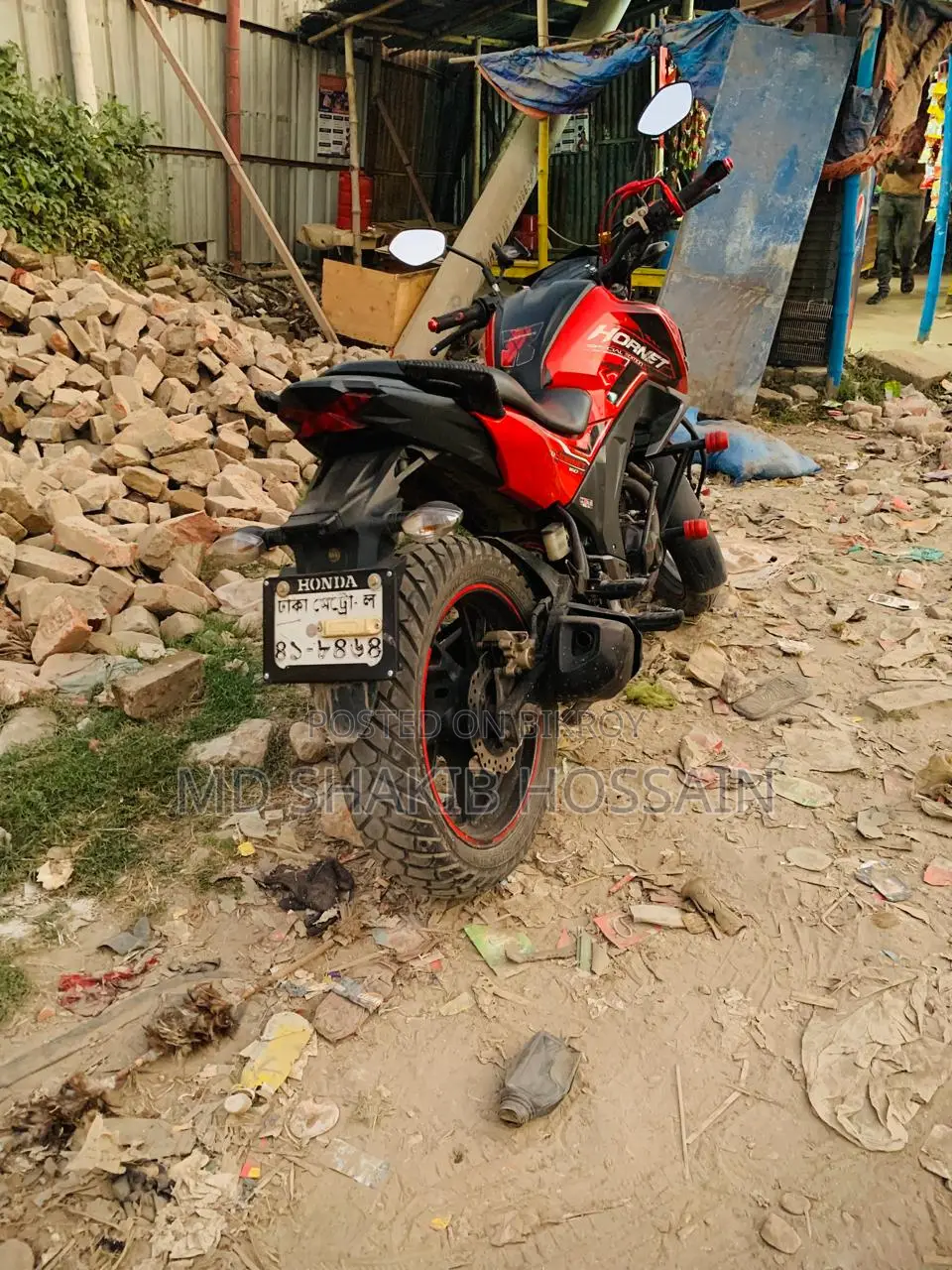 হোন্ডা হরনেট ২০১৯ লাল