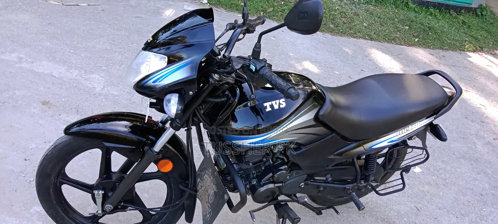 TVS Metro Plus 2022 Black