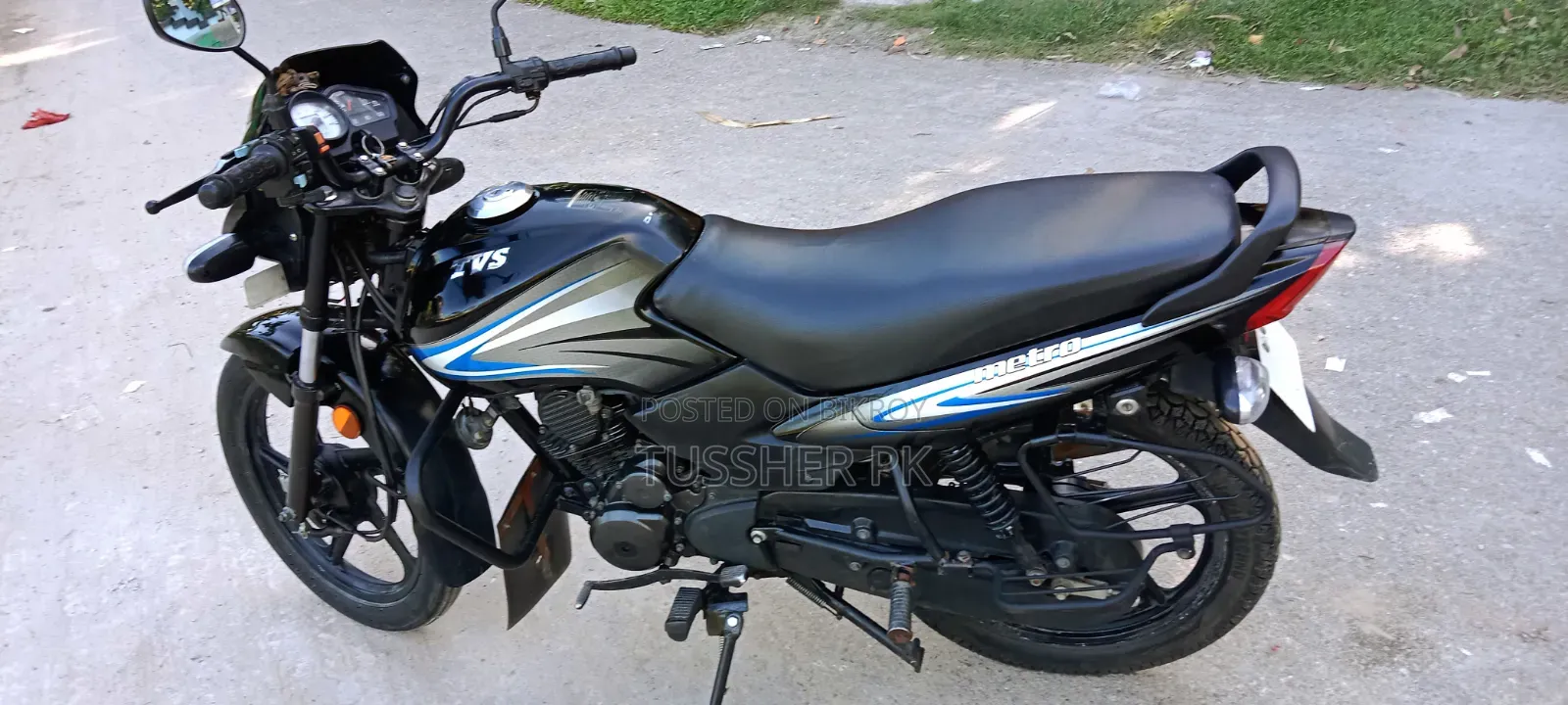 TVS Metro Plus 2022 Black