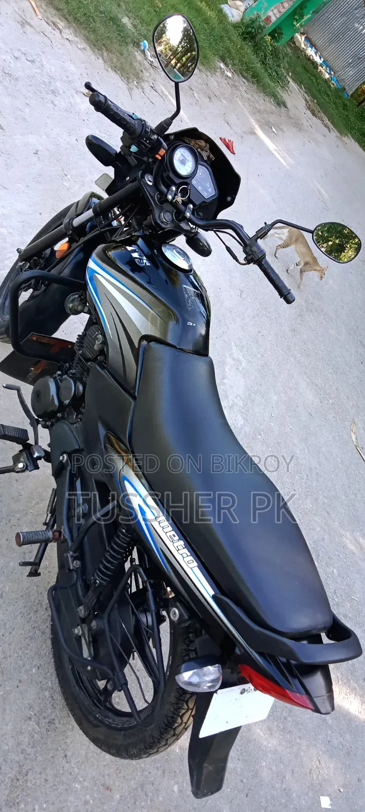 TVS Metro Plus 2022 Black
