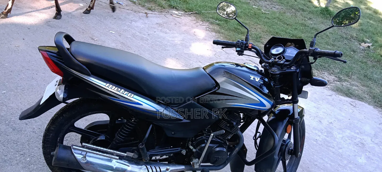 TVS Metro Plus 2022 Black