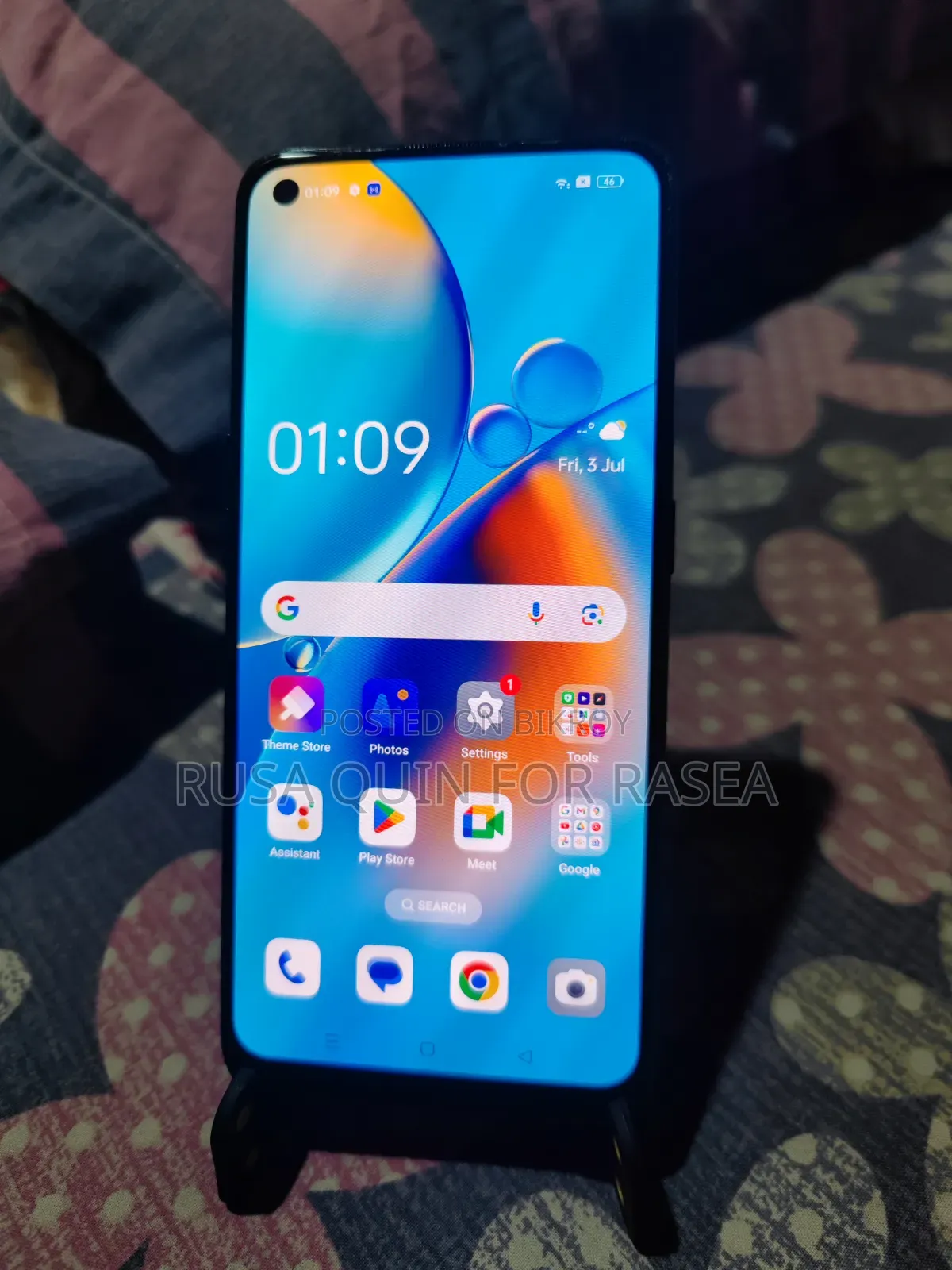 Oppo F19S 128 GB Blue