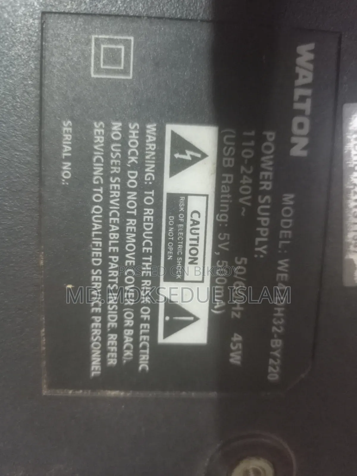 Selling this TV.