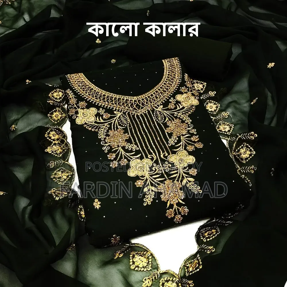 Georgette Embroidery Four Piece