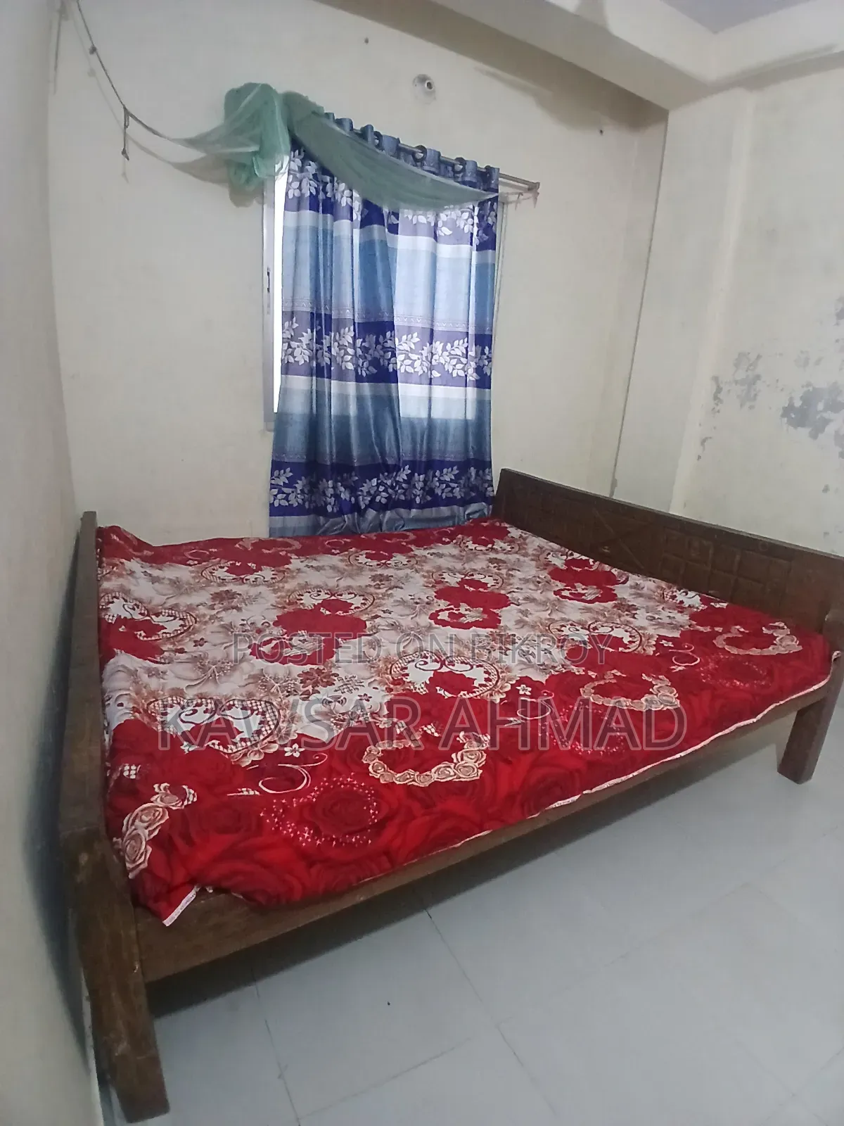 An old bed will be sold