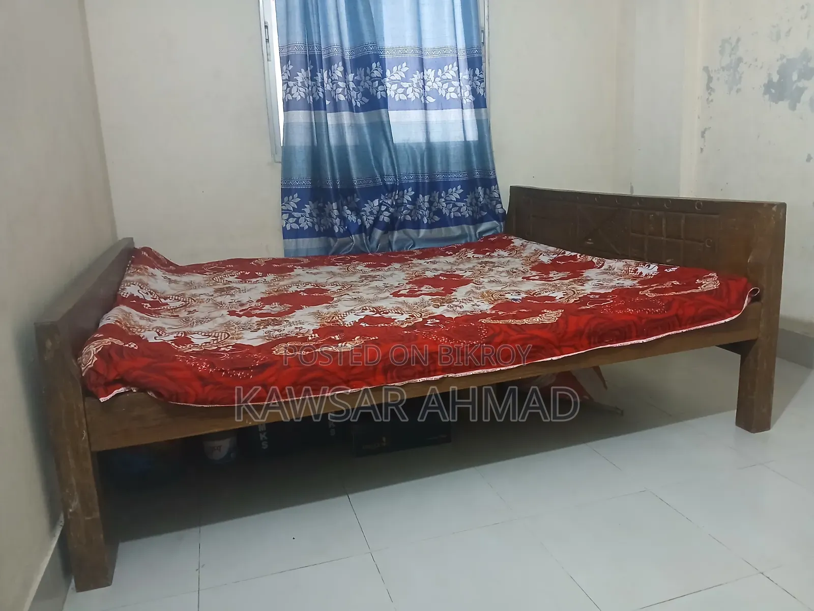 An old bed will be sold