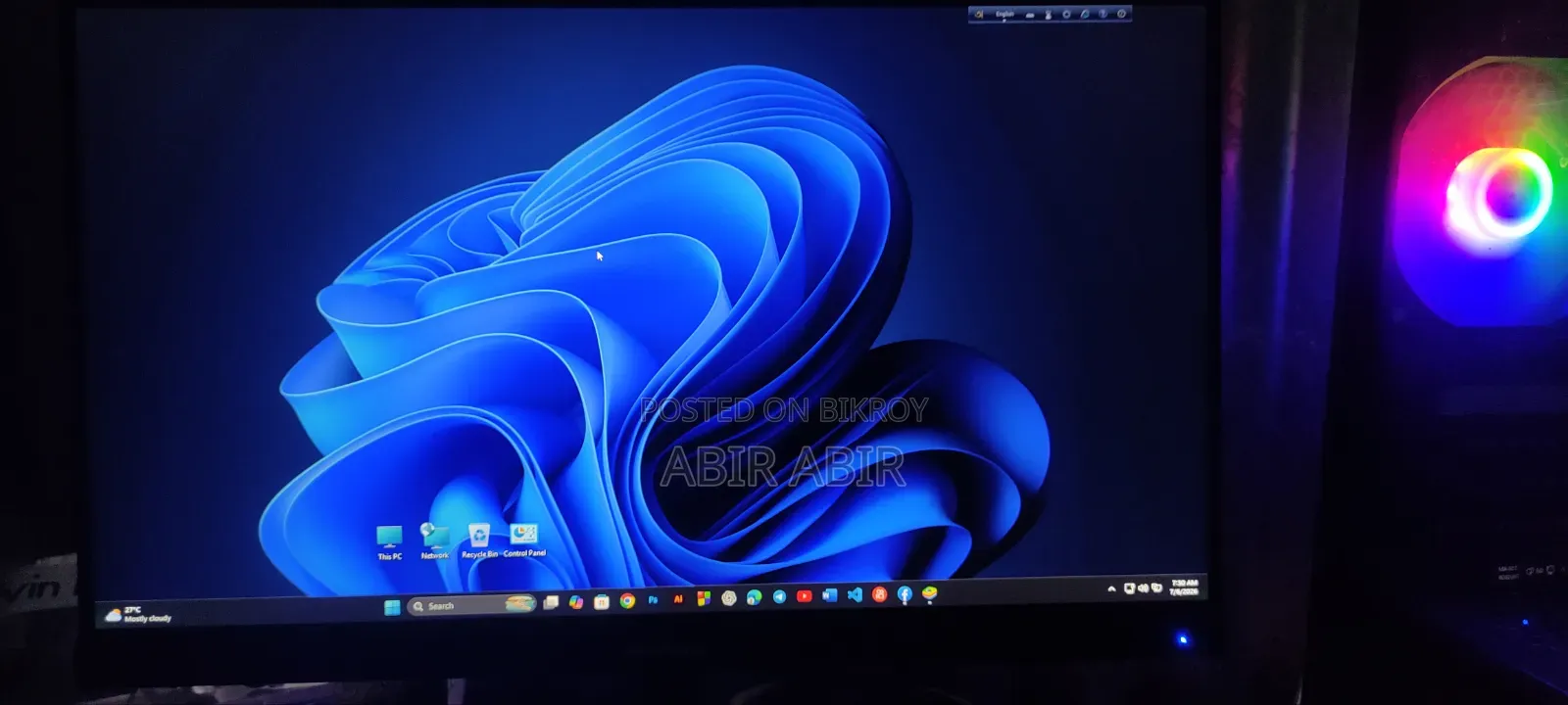 Desktop Computer MSI model 16GB AMD Ryzen 5 SSD 512GB