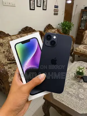নতুন অ্যাপল আইফোন ১৪ ১২৮ জিবি কালো
