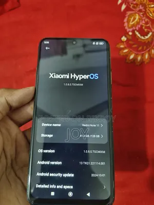 শাওমি রেডমি নোট ১১ ১২৮ জিবি ব্ল্যাক