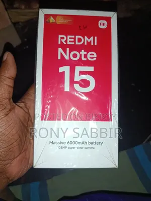 Xiaomi Redmi Note 15 128 GB Black