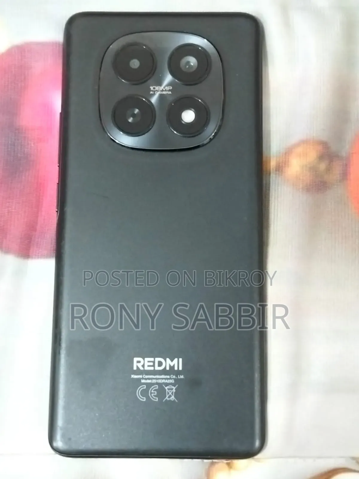Xiaomi Redmi Note 15 128 GB Black