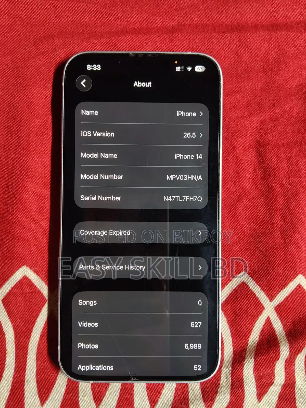 Apple iPhone 14 128 GB White