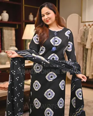 Cunri Print Three Piece