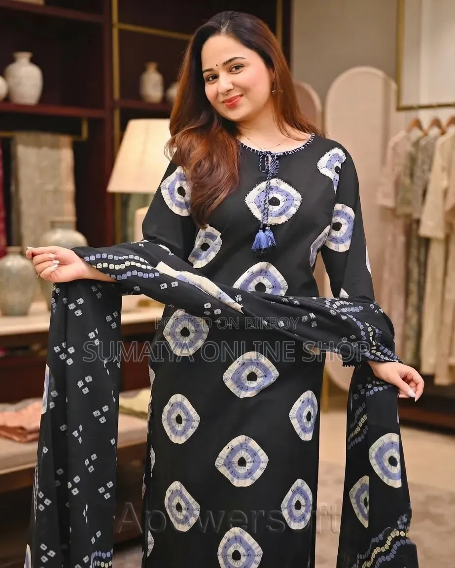 Cunri Print Three Piece