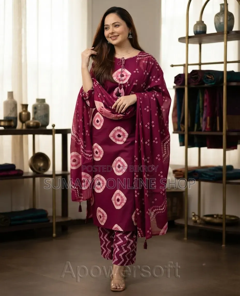 Cunri Print Three Piece