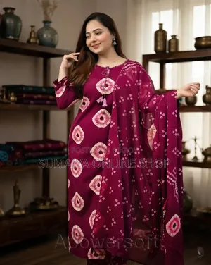 Cunri Print Three Piece