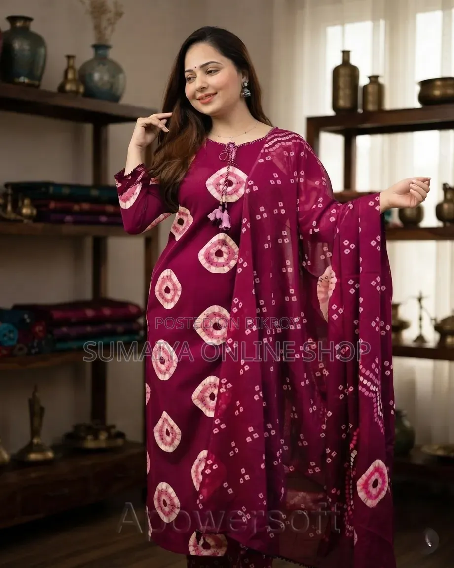 Cunri Print Three Piece