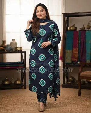 Cunri Print Three Piece