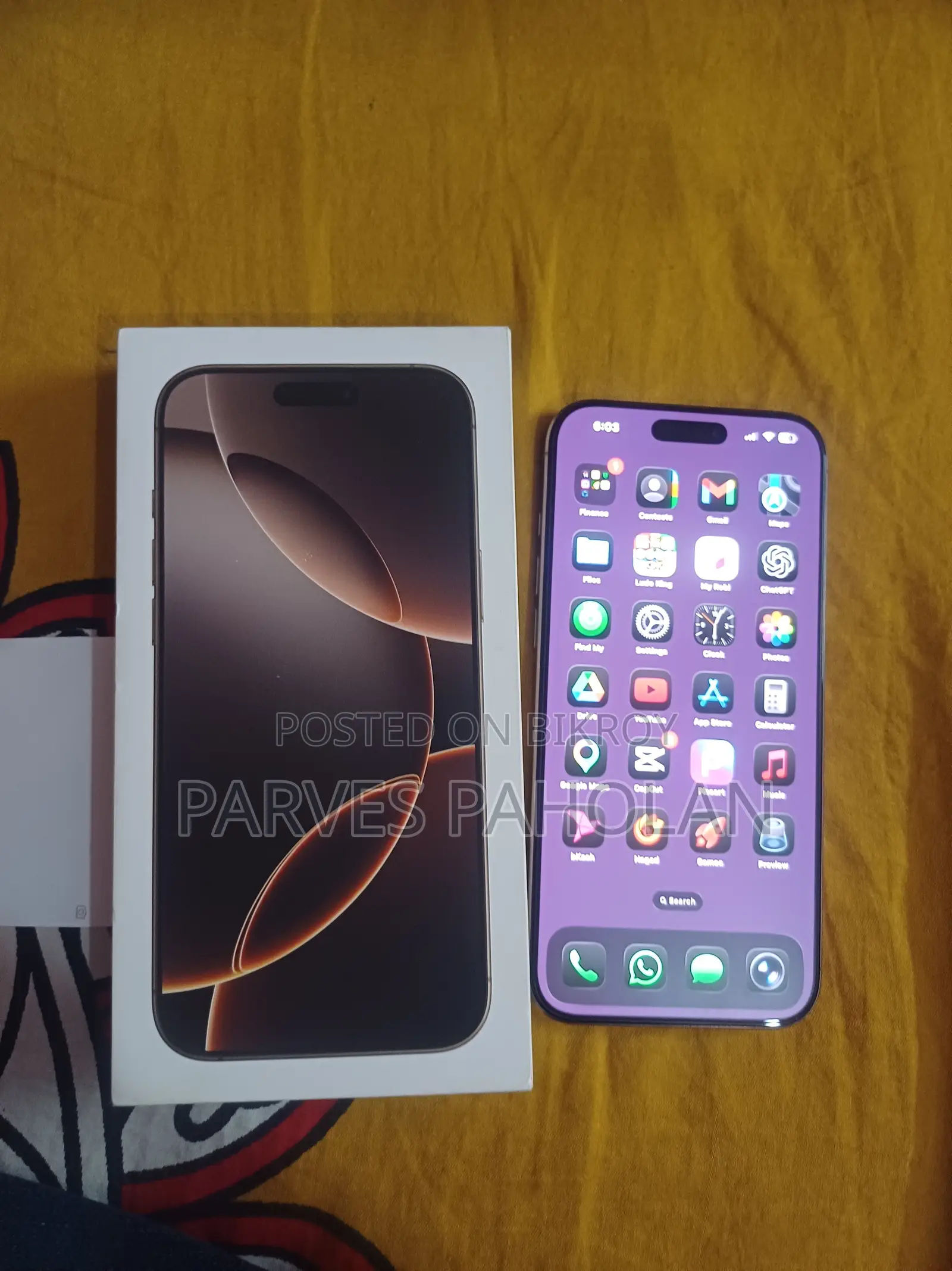 Apple iPhone 16 Pro Max 256 GB Rose Gold