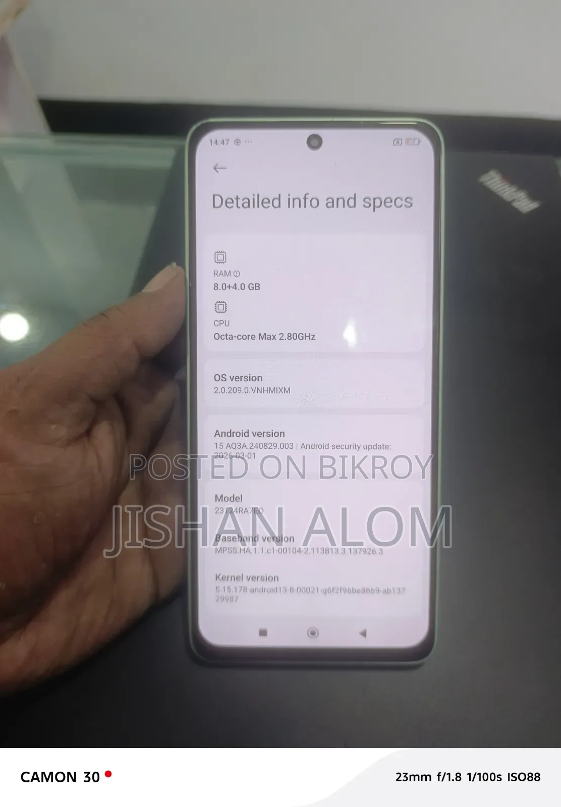 Xiaomi Redmi Note 13 256 GB Green
