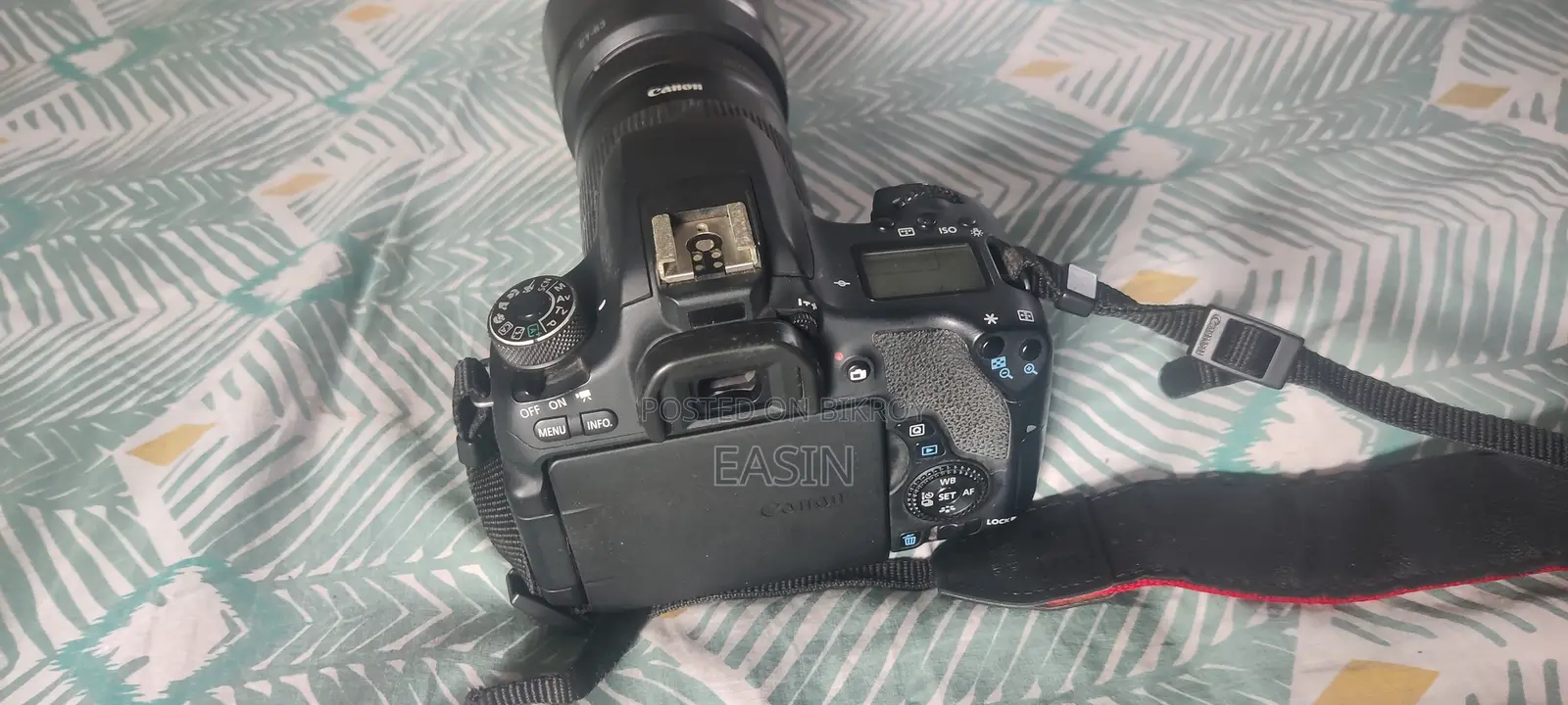 Canon 760d Screen Touch Display 55-250m Len