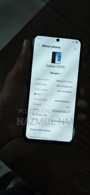 Samsung Galaxy S21 FE 5G 128 GB Black